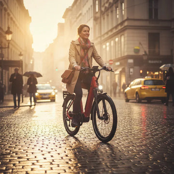 An elegant choice for urban travel: the Extrbici Seta urban electric bike