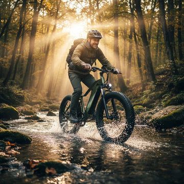 Conquer any terrain: The Extrbici Jumper electric mountain bike with fat tires